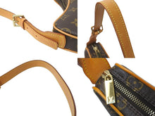 画像をギャラリービューアに読み込む, 極美品 LOUIS VUITTON ルイヴィトン ショルダーバッグ M51510 ポシェット クロワッサン モノグラム ブラウン ゴールド 中古 59007