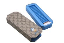 画像をギャラリービューアに読み込む, 新品未使用 GUCCI DISNEY グッチ ディズニー 鉛筆 箱付き GGペーパーケース ドナルドダック ブルー 中古 59016