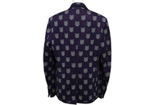 画像をギャラリービューアに読み込む, GUCCI グッチ テーラード ジャケット ブレザー 46 TIGER HEAD タイガーヘッド ネイビー レッド ホワイト 521889 美品 中古 59018