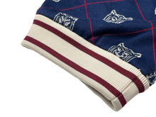 画像をギャラリービューアに読み込む, GUCCI グッチ ジョガーパンツ ジャージ TIGER HEAD ネイビー レッド ホワイト コットン サイズ S 美品 522948 中古 59019