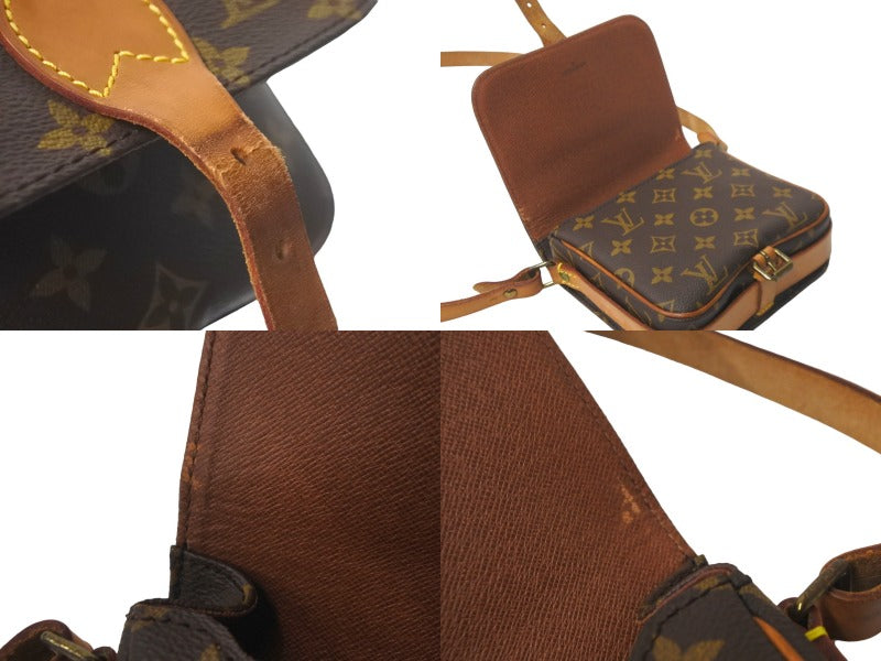 LOUIS VUITTON ルイヴィトン ショルダーバッグ ミニカルトシエール M51254 モノグラム ブラウン ゴールド金具 美品 中古  59026 – Casanova Vintage