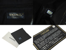 画像をギャラリービューアに読み込む, CHANEL シャネル ショルダーバッグ 三日月型 ココマーク 7番台 キャビアスキン ブラック ゴールド金具 美品 中古 59041