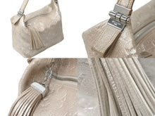 画像をギャラリービューアに読み込む, LOUIS VUITTON ルイヴィトン モノグラム シマー ハロ ハンドバッグ ペッシュ 2008年 M95820 ロゴ 鞄 フリンジ 美品 中古 59043