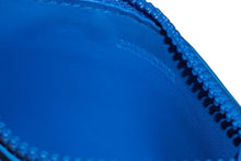 画像をギャラリービューアに読み込む, BALENCIAGA バレンシアガ ジップカードケース コインケース 財布 タイヤ ブランドロゴ カーフスキン ブルー 美品 中古 59055