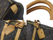 画像をギャラリービューアに読み込む, LOUIS VUITTON ルイヴィトン ボストンバッグ キーポル45 モノグラムキャンバス M41428 ゴールド金具 美品 中古 59062
