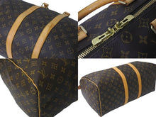 画像をギャラリービューアに読み込む, LOUIS VUITTON ルイヴィトン ボストンバッグ キーポル45 モノグラムキャンバス M41428 ゴールド金具 美品 中古 59062