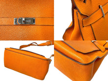 Load image into Gallery viewer, HERMES エルメス ショルダーバッグ ジプシエール34 □O金具 トリヨンクレマンス フー シルバー金具 良品 中古 59081