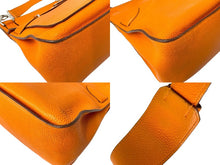 Load image into Gallery viewer, HERMES エルメス ショルダーバッグ ジプシエール34 □O金具 トリヨンクレマンス フー シルバー金具 良品 中古 59081