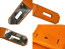 Load image into Gallery viewer, HERMES エルメス ショルダーバッグ ジプシエール34 □O金具 トリヨンクレマンス フー シルバー金具 良品 中古 59081