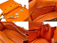 Load image into Gallery viewer, HERMES エルメス ショルダーバッグ ジプシエール34 □O金具 トリヨンクレマンス フー シルバー金具 良品 中古 59081