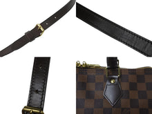 画像をギャラリービューアに読み込む, 極美品 LOUIS VUITTON ルイヴィトン N41367 スピーディバンドリエール 30 ブラウン ダミエ エベヌ ゴールド金具 中古 59097