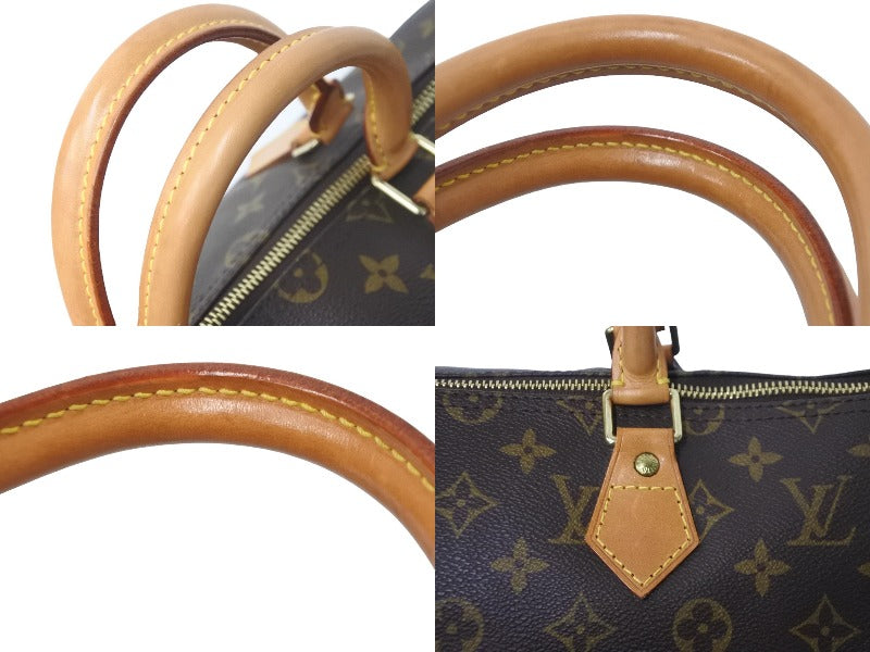 LOUIS VUITTON ルイヴィトン ボストンバッグ M41107 スピーディ35 モノグラムキャンバス ブラウン 美品 中古 59101 –  Casanova Vintage