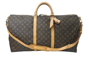 LOUIS VUITTON ルイヴィトン キーポルバンドリエール60 モノグラム