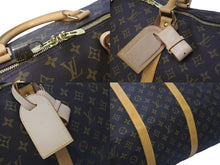 画像をギャラリービューアに読み込む, LOUIS VUITTON ルイヴィトン キーポルバンドリエール60 モノグラムキャンバス ボストンバッグ M41412 ゴールド金具 美品 中古 59103