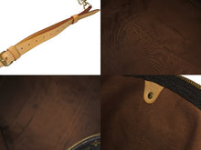 画像をギャラリービューアに読み込む, LOUIS VUITTON ルイヴィトン キーポルバンドリエール60 モノグラムキャンバス ボストンバッグ M41412 ゴールド金具 美品 中古 59103