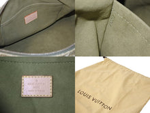 画像をギャラリービューアに読み込む, LOUIS VUITTON ルイヴィトン ボストンバッグ ミニボストン ネオスピーディ M95215 カーキ ゴールド金具 美品 中古 59106