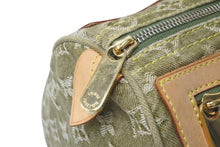 画像をギャラリービューアに読み込む, LOUIS VUITTON ルイヴィトン ボストンバッグ ミニボストン ネオスピーディ M95215 カーキ ゴールド金具 美品 中古 59106