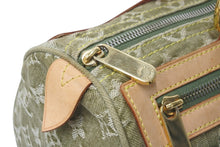 画像をギャラリービューアに読み込む, LOUIS VUITTON ルイヴィトン ボストンバッグ ミニボストン ネオスピーディ M95215 カーキ ゴールド金具 美品 中古 59106