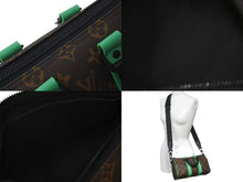 Load image into Gallery viewer, 新品同様 LOUIS VUITTON ルイ・ヴィトン ショルダーバッグ キーポルバンドリエール 25 モノグラム・マカサー M46249 中古 59107