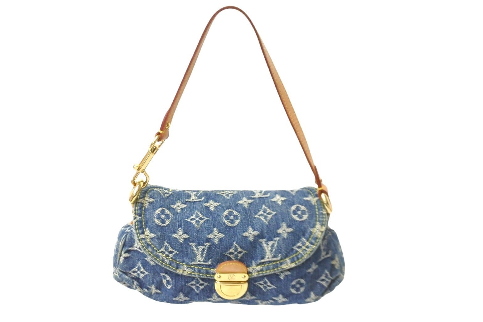 LOUIS VUITTON ルイヴィトン ハンドバッグ モノグラムデニム ミニ