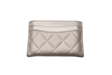 画像をギャラリービューアに読み込む, CHANEL シャネル カードケース ココマーク 22番台 ベージュ グレインドカーフスキン ゴールド金具 良品 中古 59136