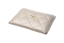 画像をギャラリービューアに読み込む, CHANEL シャネル カードケース ココマーク 22番台 ベージュ グレインドカーフスキン ゴールド金具 良品 中古 59136