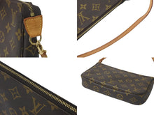 Load image into Gallery viewer, LOUIS VUITTON ルイヴィトン アクセサリーポーチ ポシェットアクセソワール モノグラム M51980 ブラウン 美品 中古 59142