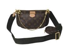 画像をギャラリービューアに読み込む, LOUIS VUITTON ルイヴィトン ショルダーバッグ ミュルティポシェットアクセソワール M44813モノグラム ブラウン 中古 59143