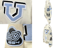 画像をギャラリービューアに読み込む, 極美品 LOUIS VUITTON ルイヴィトン マルチパッチ ミックスドレザーバーシティブルゾン 22AW サイズ48 RM222 MJY HNL91X 中古59156
