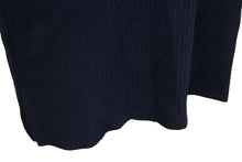 画像をギャラリービューアに読み込む, JIL SANDER ジルサンダー 七分袖 セーター ニット ネイビー ウール ビスコース JSUO751022 48 美品 中古 59178