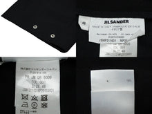 画像をギャラリービューアに読み込む, JIL SANDER ジルサンダー ジップトラウザーパンツ スラックス ジップポケット ブラック ウール 48 JSMP311631 良品 中古 59180