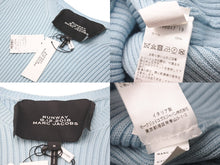 画像をギャラリービューアに読み込む, 新品未使用 MARC JACOBS マークジェイコブス 長袖 クルーネックセーター M ランウェイ ウール ペールブルー K4190017 中古 59188