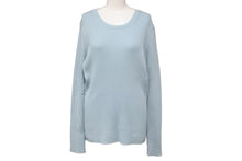 画像をギャラリービューアに読み込む, 新品未使用 MARC JACOBS マークジェイコブス 長袖 クルーネックセーター M ランウェイ ウール ペールブルー K4190017 中古 59188