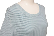 画像をギャラリービューアに読み込む, 新品未使用 MARC JACOBS マークジェイコブス 長袖 クルーネックセーター M ランウェイ ウール ペールブルー K4190017 中古 59188