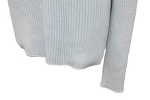 画像をギャラリービューアに読み込む, 新品未使用 MARC JACOBS マークジェイコブス 長袖 クルーネックセーター M ランウェイ ウール ペールブルー K4190017 中古 59188