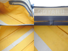 画像をギャラリービューアに読み込む, GOYARD ゴヤール ボストンバッグ クロワジュール 40 ヘリンボーン グレー PVC レザー シルバー金具 美品 中古 59209