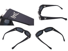 画像をギャラリービューアに読み込む, 新品未使用 LOUIS VUITTON ルイヴィトン サングラス Z2388E LVスーパーヴィジョンロウ スクエア ファレル 57□23 135 中古 59217