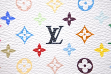 画像をギャラリービューアに読み込む, LOUIS VUITTON ルイヴィトン コインケース ジッピーコインパース M93741 モノグラムマルチカラー ホワイト 美品 中古 59284