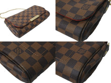 Load image into Gallery viewer, LOUIS VUITTON ルイヴィトン ショルダーバッグ フェイボリットPM ダミエキャンバス N41276 ブラウン 美品 中古 59287