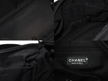 画像をギャラリービューアに読み込む, 極美品 CHANEL シャネル パリビアリッツ ワンショルダーバッグ キャンバス A34205 11番台 ブラック シルバー金具 中古 59288