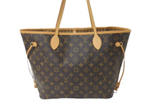 画像をギャラリービューアに読み込む, LOUIS VUITTON ルイヴィトン トートバッグ ネヴァーフルMM M40156 モノグラム ブラウン 美品 中古 59293