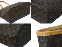 画像をギャラリービューアに読み込む, LOUIS VUITTON ルイヴィトン トートバッグ ネヴァーフルMM M40156 モノグラム ブラウン 美品 中古 59293