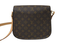 画像をギャラリービューアに読み込む, LOUIS VUITTON ルイヴィトン ショルダーバッグ サンクルーGM M51242 モノグラム ブラウン 美品 中古 59295