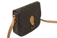 画像をギャラリービューアに読み込む, LOUIS VUITTON ルイヴィトン ショルダーバッグ サンクルーGM M51242 モノグラム ブラウン 美品 中古 59295