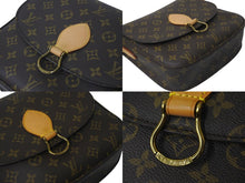 画像をギャラリービューアに読み込む, LOUIS VUITTON ルイヴィトン ショルダーバッグ サンクルーGM M51242 モノグラム ブラウン 美品 中古 59295