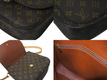 画像をギャラリービューアに読み込む, LOUIS VUITTON ルイヴィトン ショルダーバッグ サンクルーGM M51242 モノグラム ブラウン 美品 中古 59295