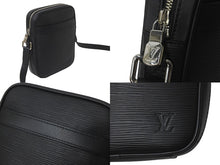 Load image into Gallery viewer, 極美品 LOUIS VUITTON ルイヴィトン ショルダーバッグ ダヌーヴPM NM M51694 エピレザー ブラック 中古 59299