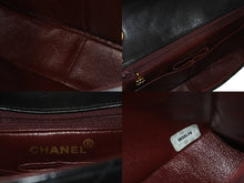 画像をギャラリービューアに読み込む, CHANEL シャネル チェーンショルダーバッグ ミニマトラッセ20 5番台 ラムスキン ブラック ゴールド 美品 中古 59304