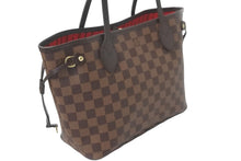 画像をギャラリービューアに読み込む, LOUIS VUITTON ルイヴィトン ダミエ ネヴァーフルPM トートバッグ N51109 ロゴ 肩掛け ハンドバッグ 美品 中古 59314