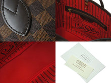 画像をギャラリービューアに読み込む, LOUIS VUITTON ルイヴィトン ダミエ ネヴァーフルPM トートバッグ N51109 ロゴ 肩掛け ハンドバッグ 美品 中古 59314